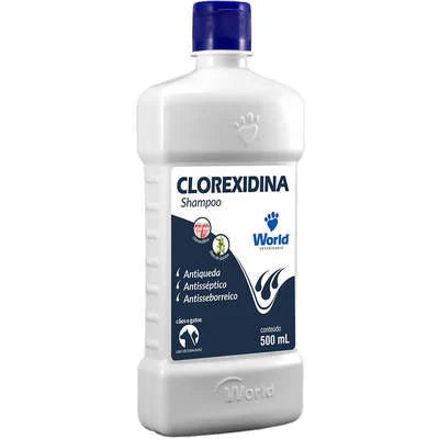 Shampoo World Veterinária Dug's Clorexidina Cães & Gatos 500ml