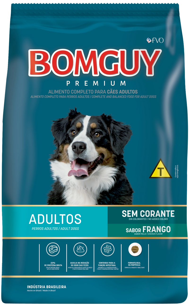 Ração Seca Bomguy Frango para Cães Adultos