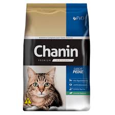 Ração Seca Chanin Natural Peixe para Gatos Adultos